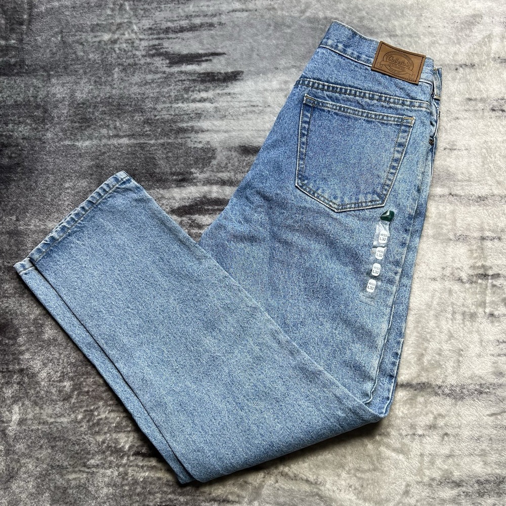 NWT Cabela's Roughneck Traditional Fit Denim Men's Blue Jeans 33x32